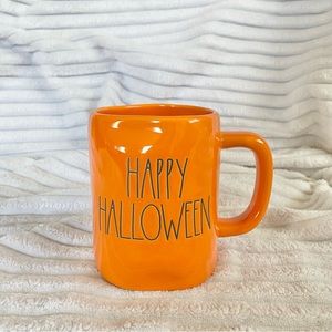 Rae Dunn Orange HAPPY HALLOWEEN Halloween Mug